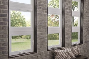 Modern house windows