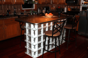 custom glass block