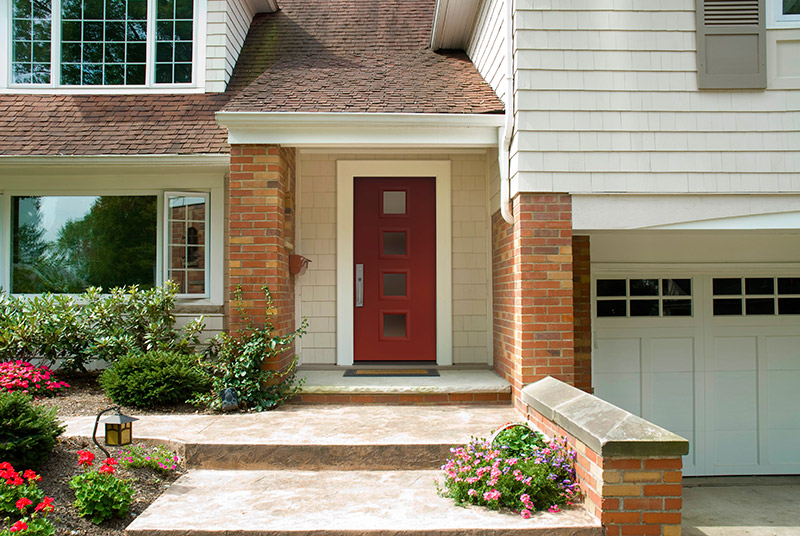 Legacy Steel Entry Door On House